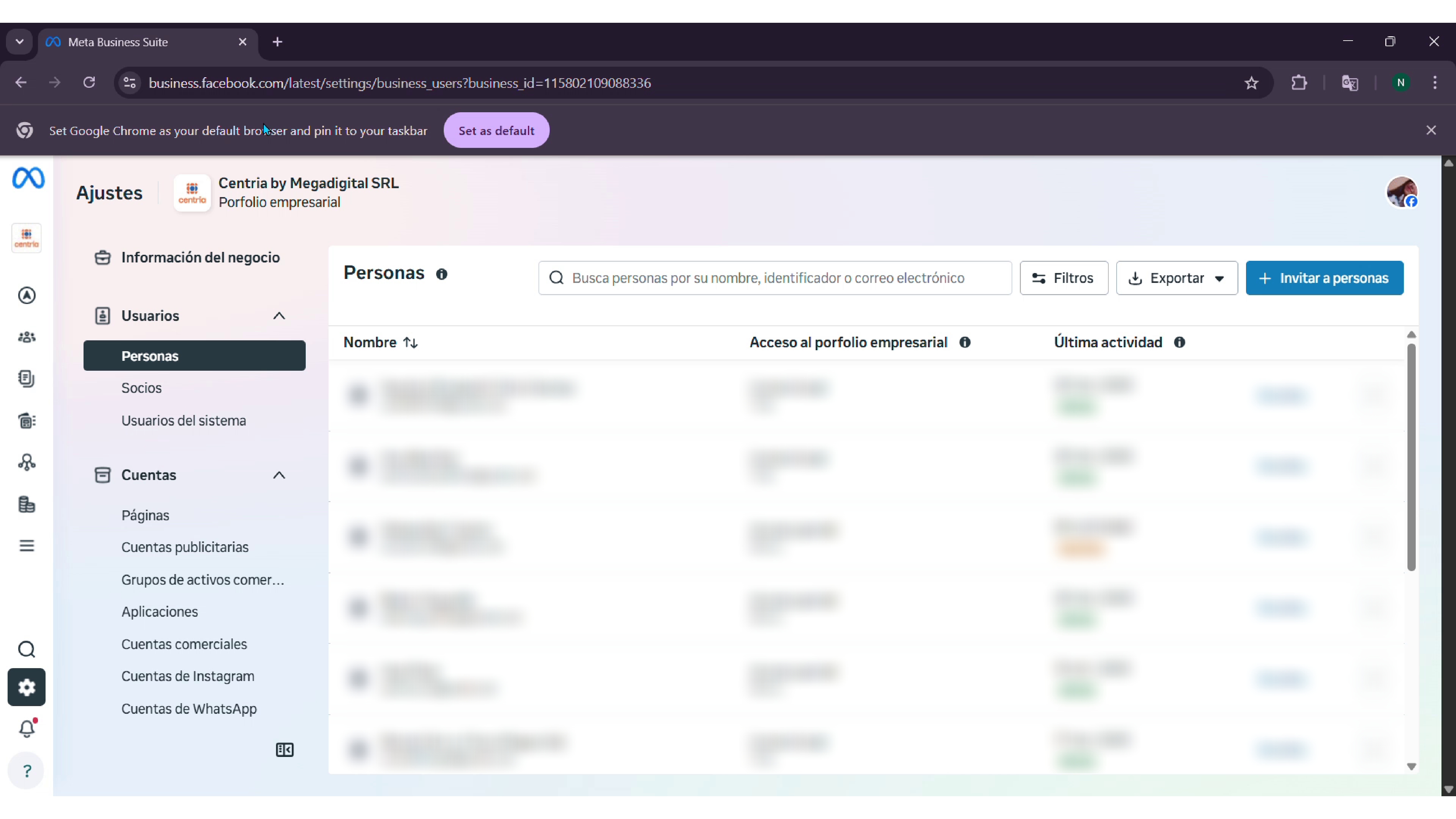 Ingresa a tu Portafolio Comercial en Meta Business